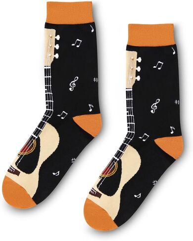 Zmart Crazy Pineapple Socks Guitar Taco Socks, Funny Christmas Pineapple Gifts in Saudi Arabia