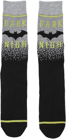 Bioworld Batman Adult Crew Socks - 5-Pack of Dark Knight Comfort! in Saudi Arabia