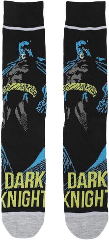 Bioworld Batman Adult Crew Socks - 5-Pack of Dark Knight Comfort! in Saudi Arabia
