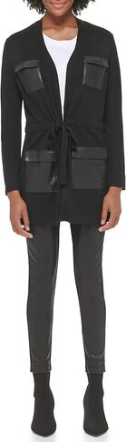 Calvin Klein Women's Sweater Trench Long Acrylic in Saudi Arabia