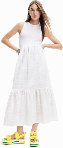 Desigual Women's Woman Woven Dress Sleeveless in Saudi Arabia