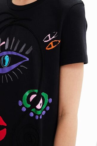 Desigual Women's Woman Knit Dress Short Sleeve in Saudi Arabia