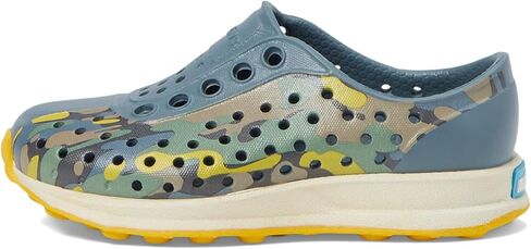 Native Shoes Kids Robbie Sugarlite Print Shoes for Little Kid - Cut-Out Hole Detailing, Slip-On Style, and Beautiful Intricate Print in Saudi Arabia
