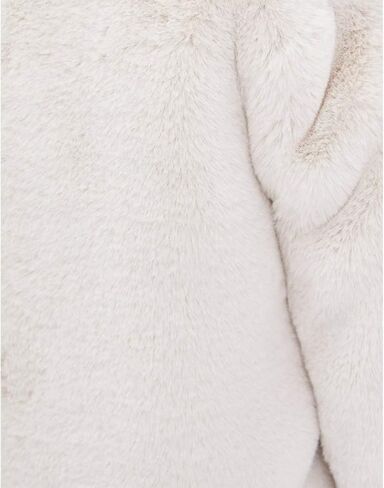 تنبت سميكة أرنب فو الفراء طويل التلبيب معطف المرأة الشتاء الصوف غامض رقيق خندق ملابس خارجية سترة المتضخم حجم كبير in Kuwait