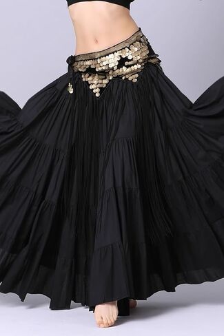 Triangle Shells Coins Pattern Belly Dance Long Tassel Hip Scarf Festival Costume Women Dance Wear Accessories Belt in Saudi Arabia