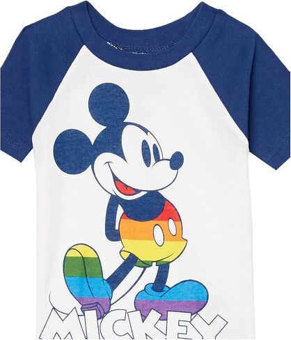 Disney Men's Mickey Mouse 2-Piece Loose-fit Pajamas Set in Saudi Arabia