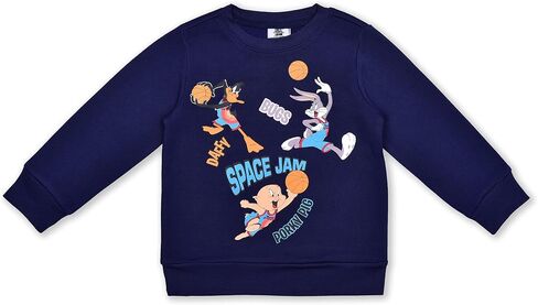 Looney Tunes Space Jam Long Sleeve Shirt and Jogger Pant Set for Toddler Boy and Little Kids in Saudi Arabia