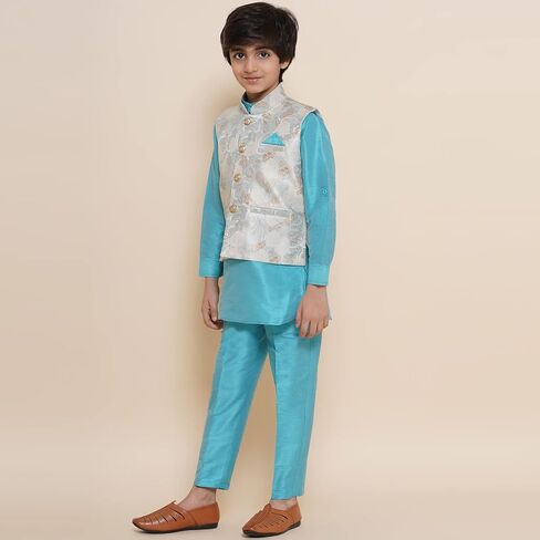 AJ DEZINES Boys Cotton India Ethnic Bollywood Style Kurta Set || Diwali Outfit in Kuwait