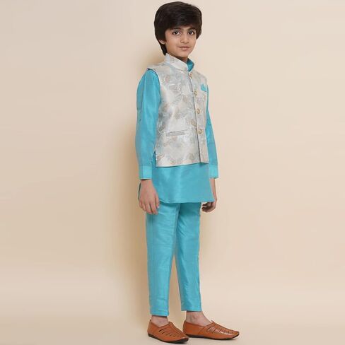 AJ DEZINES Boys Cotton India Ethnic Bollywood Style Kurta Set || Diwali Outfit in Kuwait