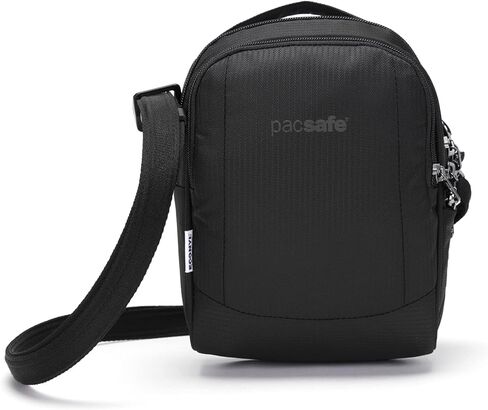 حقيبة Pacsafe Metrosafe Ls100 Econyl 3 لتر مضادة للسرقة، حقيبة كروس/كتف - تناسب الكمبيوتر اللوحي مقاس 7 بوصات in Kuwait
