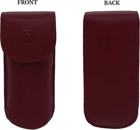 Adamis Full Grain Genuine Leather Spectacles Hard Shell Case for Men and Women in Saudi Arabia