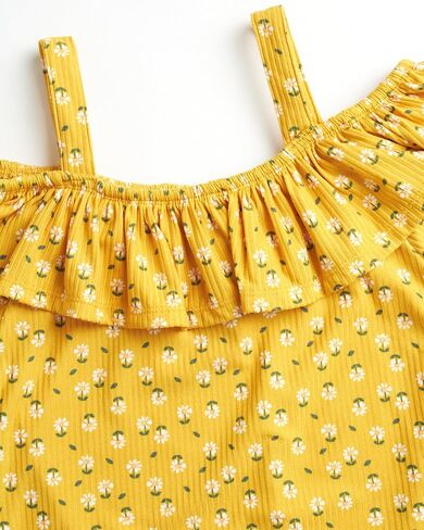 طقم شورت للفتيات من Instagirl - قطعتين من بلوزة قصيرة الأكمام وشورت منسوج - مجموعة ملابس للبنات - إكسسوار للشعر (7-12) in Kuwait