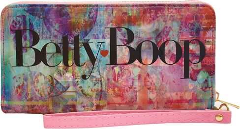 Betty Boop Wallet With Wristlet Collage - Mid-South Products in Saudi Arabia