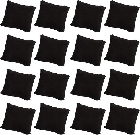 Framendino, 12 Pack Linen Bracelet Watch Pillow Jewelry Pillows Small Linen Pillow Bracelet Bangle Cushions for Jewelry Displays Show in Kuwait