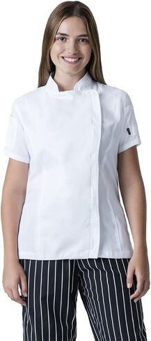 Lazzar Women Chef Coat Working in Saudi Arabia