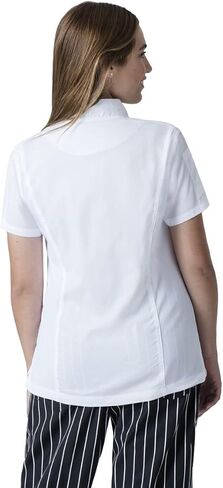 Lazzar Women Chef Coat Working in Saudi Arabia