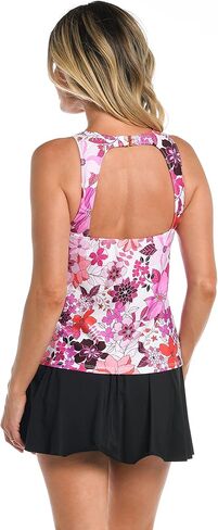 24ث اند اوشن توب تانكيني للنساء بتصميم مفرغ ملتف in Kuwait