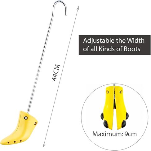 CuteHome 1 Pair Boot Stretcher Women Shape for Adjusting the Width of Boot Forefront, US Women4.5-9.5 in Kuwait