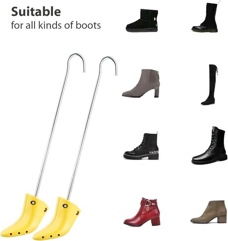 CuteHome 1 Pair Boot Stretcher Women Shape for Adjusting the Width of Boot Forefront, US Women4.5-9.5 in Kuwait