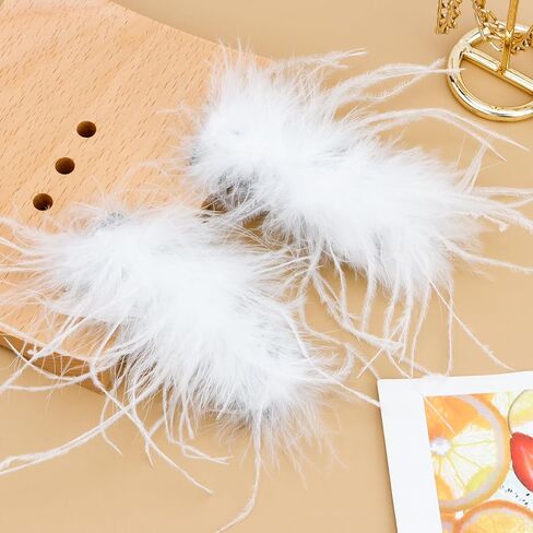 قطعتان من مشابك شعر الريش البجعة السوداء، زي الهالوين الملائكي الداكن، إكسسوارات الشعر للنساء والفتيات، زي بحيرة البجع، مشابك خوذة الرأس للنساء والفتيات in Kuwait