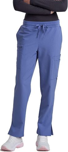 Care+Wear 9-Pocket Straight Leg Pants for Women – Moisture Wicking, Ultra-Soft, Wrinkle-Resistant Medical Scrub Pants in Saudi Arabia