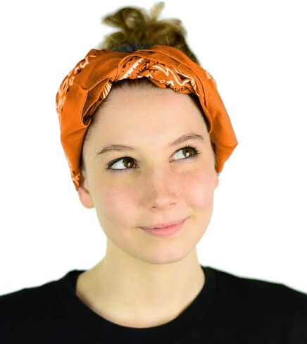 Mato & Hash Large Bandanas 27 x 27 | Versatile Biker Rags | Classic Paisley Bandana Pattern in Saudi Arabia