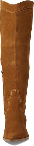 Nine West Women's ORECE Knee High Boot, Cognac, 8.5 in Saudi Arabia