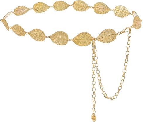 Liutufy Adjustable Leaf Waist Chain for Women in Kuwait