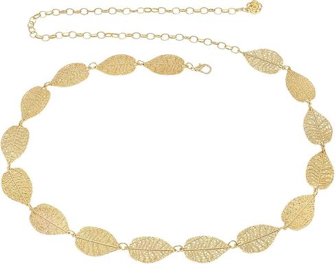 Liutufy Adjustable Leaf Waist Chain for Women in Kuwait