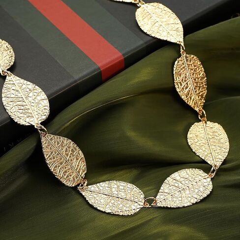 Liutufy Adjustable Leaf Waist Chain for Women in Kuwait