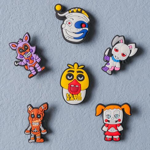 BAODE 24PCS Video Game Shoe Charms, Cute Cartoon Shoe Decoration Charms for Clog Shoes Wristband Boys Girls Adults Party Favor Gifts in Saudi Arabia