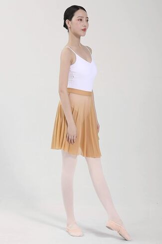 Knee Length Dance Skirt for Women - Classical Ballet Skirt in Saudi Arabia