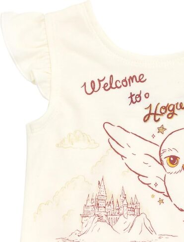 Harry Potter Hedwig Owl French Terry Romper and Headband Newborn to Toddler in Saudi Arabia