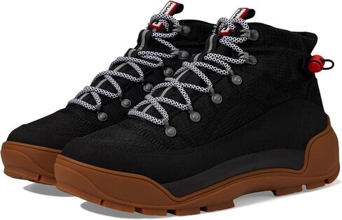Hunter Travel Explorer Boots for Men Offers Rubber Upper, Polyester Lining, and Removable Cushioned Footbed in Saudi Arabia