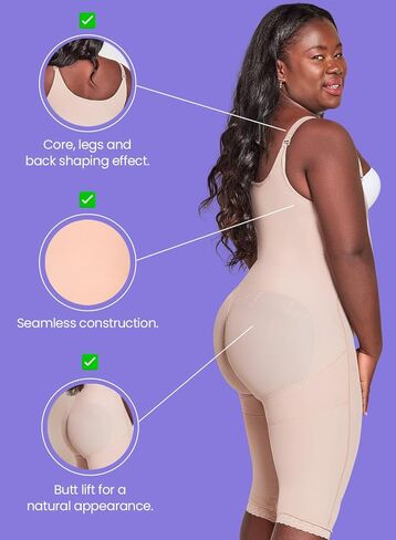 ملابس Fajitex Fajas كولومبية Reductoras y Mouldeadoras عالية الضغط بعد شفط الدهون بدلة كاملة 022811 in Kuwait