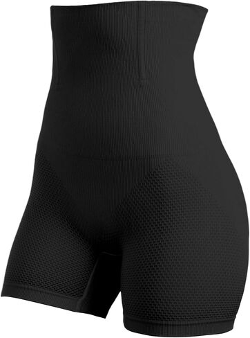 ShaperQueen 102E Shaper Shorts - Womens High-Waist Cincher Trainer Girdle Faja Tummy Control Thigh Slimming Shapewear Shorts in Saudi Arabia