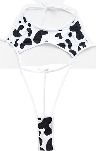 ZUYPSK Women's Mini Sling Shot Lingerie Micro Bikini Set Halter One-Piece Teddy Thong Bodysuit Swimwear in Saudi Arabia