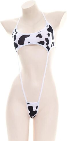 ZUYPSK Women's Mini Sling Shot Lingerie Micro Bikini Set Halter One-Piece Teddy Thong Bodysuit Swimwear in Saudi Arabia