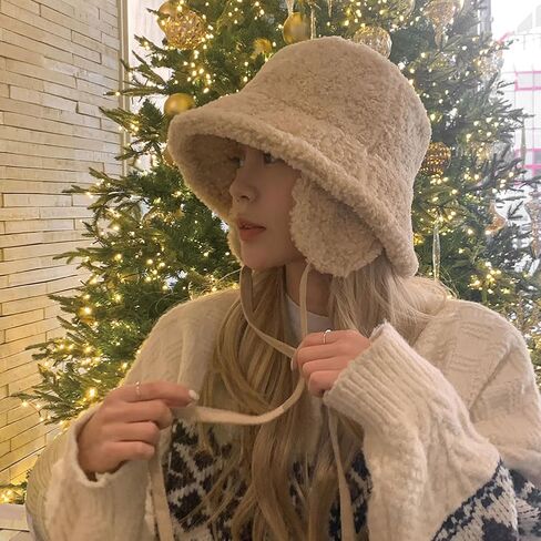 VIEWLAP قبعة دلو من الصوف الناعم 3 ألوان in Kuwait