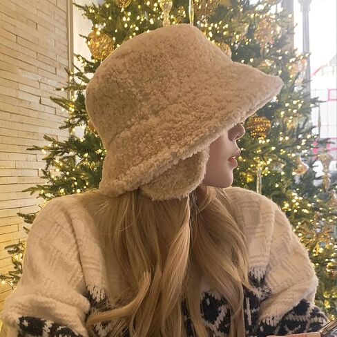 VIEWLAP قبعة دلو من الصوف الناعم 3 ألوان in Kuwait