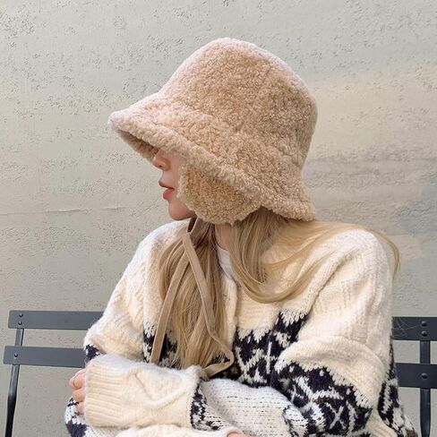 VIEWLAP قبعة دلو من الصوف الناعم 3 ألوان in Kuwait