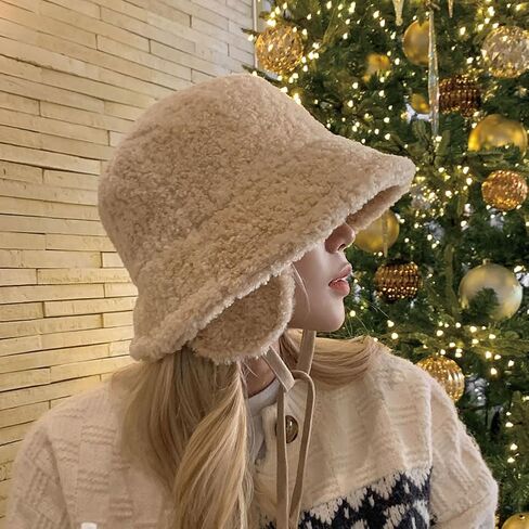 VIEWLAP قبعة دلو من الصوف الناعم 3 ألوان in Kuwait