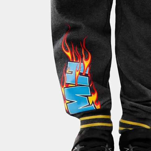 Hot Wheels Sweatshirt and Pants Set | Boys 2 Piece Outfit Set | Race Car Tracksuit For Kids | Ages 3 To 13 Years in Saudi Arabia