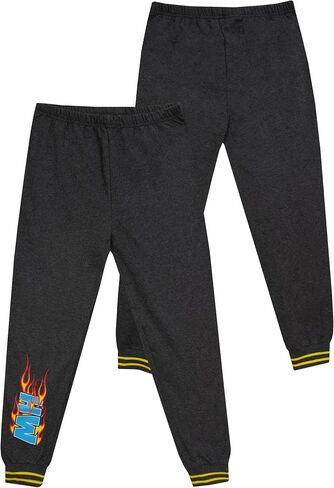 Hot Wheels Sweatshirt and Pants Set | Boys 2 Piece Outfit Set | Race Car Tracksuit For Kids | Ages 3 To 13 Years in Saudi Arabia