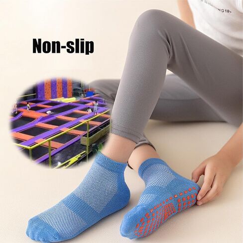 Habselikob Pilates Grip Socks Woman Yoga Socks Non Slip Socks for Pilates, Pure Barre, Hospital, Trampoline Christmas Gift in Saudi Arabia