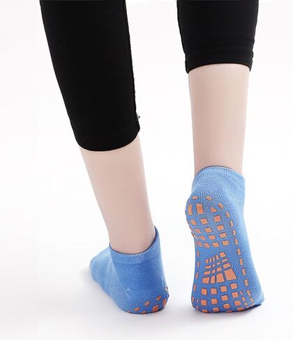 Habselikob Pilates Grip Socks Woman Yoga Socks Non Slip Socks for Pilates, Pure Barre, Hospital, Trampoline Christmas Gift in Saudi Arabia
