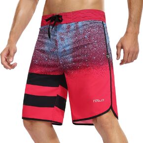 Nonwe Men's Swim Trunks Quick Dry Water Sports Beach Board Shorts with Liner in Kuwait