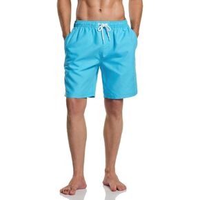 ATHLIO Men's 11 Inches Swim Trunks, Quick Dry Beach Board Shorts, Bathing Suits with Inner Mesh Lining and Pocket in Kuwait