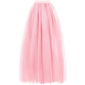 Babyonline Long Petticoat for Women Full Length Tutu Slip Crinoline Underskirt for Wedding Prom Formal Dress