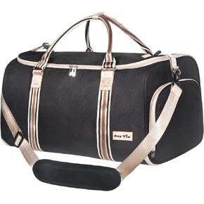 هاب تيم شنطة حمل للملابس من اجل رحلة خالية من التجاعيد، شنطة دفل متينة وانيقة للنساء والرجال، شنطة سفر 2 في 1 معلقة مقاومة للماء، اسود (GB-2302)، اخضر مينت, مينت جرين, حقائب سفر in Kuwait